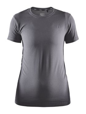 Craft Fuseknit light korte mouw ondershirt grijs dames