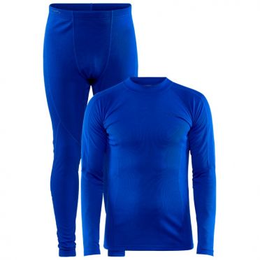 Craft Core Warm thermo onderkleding set blauw heren 