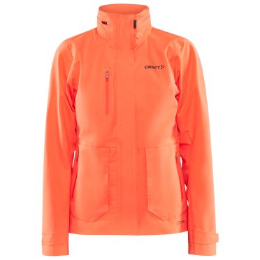 Craft Advanced bike ride hydro fietsjas oranje dames 