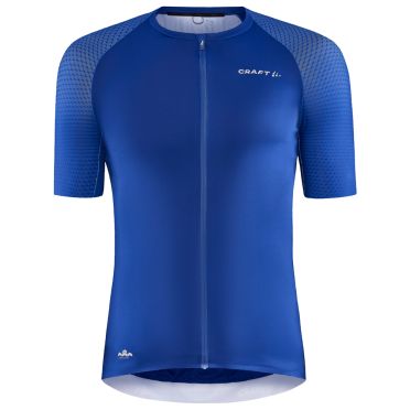 Craft Pro Aero fietsshirt korte mouw blauw heren 