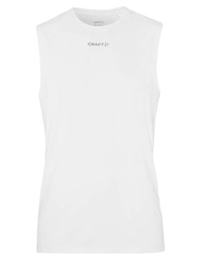 Craft ADV Essence hardloopshirt mouwloos 2 wit heren