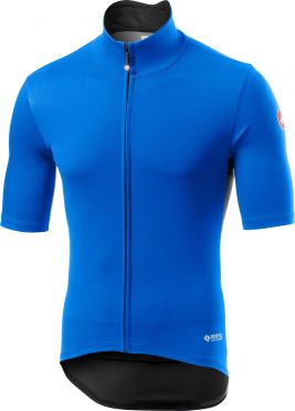 Castelli Perfetto RoS Light korte mouw fietsshirt blauw heren