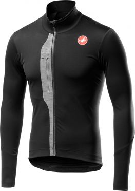 Castelli Trasparente lange mouw fietsshirt zwart/grijs heren