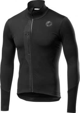 Castelli Trasparente lange mouw fietsshirt zwart heren