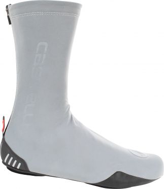 Castelli Reflex shoecover overschoen zilver heren