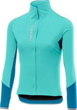 Castelli Trasparente 4 lange mouw fietsshirt blauw dames