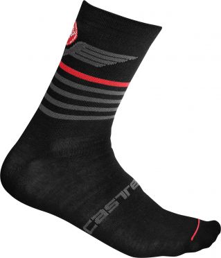 Castelli Lancio 15 fietssokken zwart heren