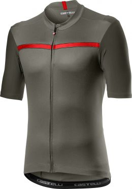 Castelli Unlimited korte mouw fietsshirt groen heren