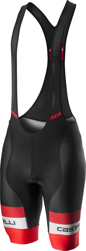 Castelli Competizione bibshort zwart/rood heren