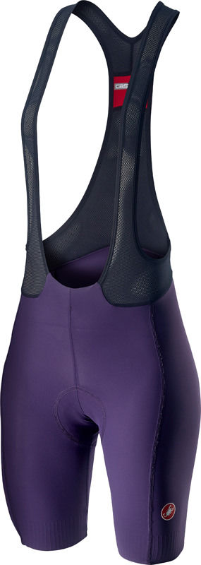 Castelli Velocissima 2 bibshort paars/blauw dames
