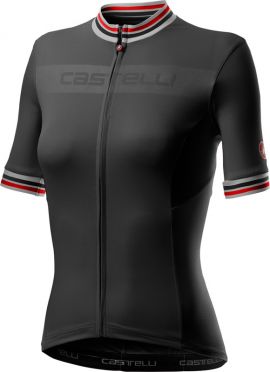 Castelli Promessa 3 korte mouw fietsshirt zwart dames