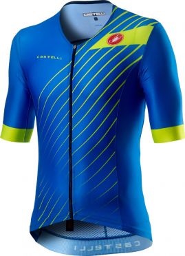 Castelli Free speed 2 race tri top blauw heren