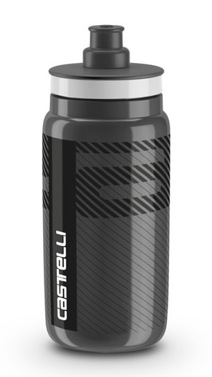 Castelli water bottle bidon 550ml zwart 