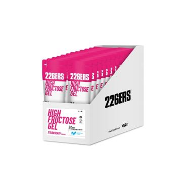 266ers High Fructose gel aardbei 24x80 gram