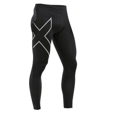 2XU Run Dash compressie tight zwart heren