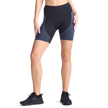 2XU Aero 7 inch tri shorts donkerblauw dames