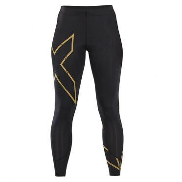2XU MCS Run Compressie tights zwart/goud dames