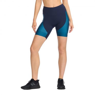 2XU Aero 7 inch tri shorts blauw dames