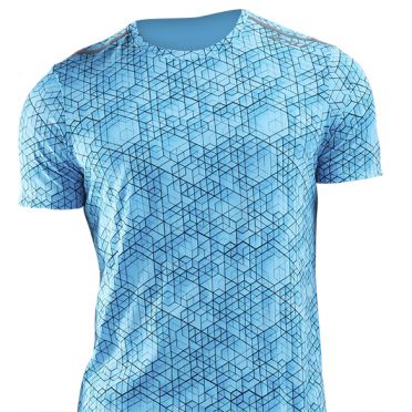 2XU GHST hardloopshirt korte mouw blauw heren