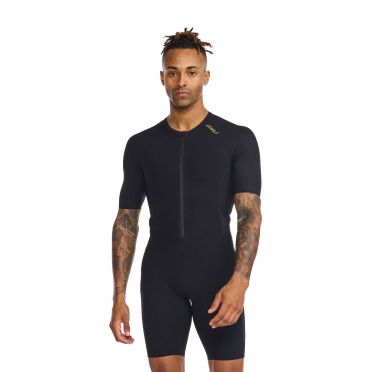 2XU Light speed tech trisuit korte mouw zwart heren 