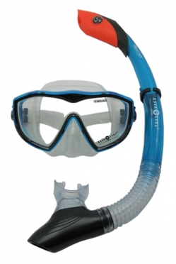 Aqua Lung Sport Diva I LX + Island Dry Snorkelset dames aqua