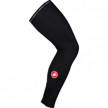 Castelli UPF 50+ light beenwarmers zwart 16037-010 