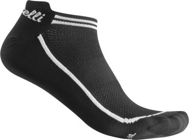 Castelli Invisible fietssoken kort zwart unisex