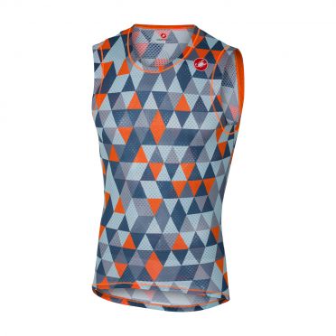 Castelli Pro mesh mouwloos ondershirt multikleur blauw heren
