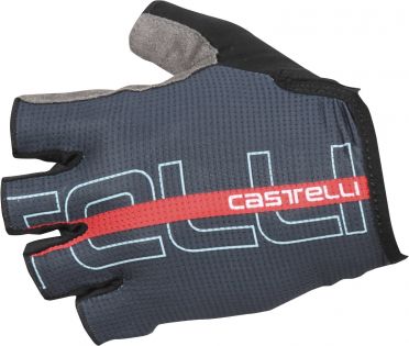 Castelli Tempo glove fietshandschoenen donker blauw/rood heren