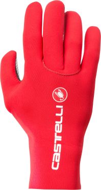 Castelli Diluvio c glove fietshandschoenen rood heren 