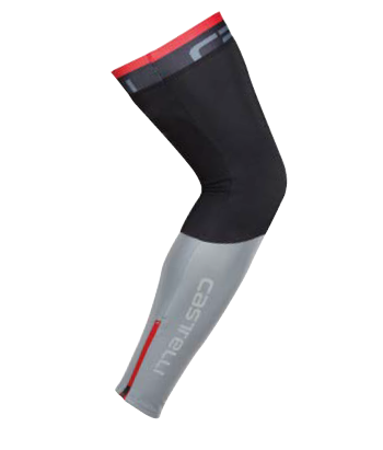 Castelli Tempesta 2 beenwarmer zwart heren