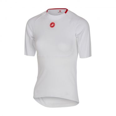 Castelli Prosecco W ondershirt korte mouw wit dames