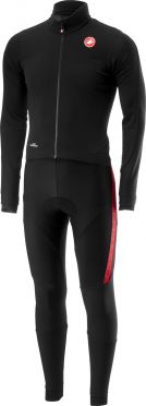 Castelli Sanremo 3 thermosuit zwart/rood heren