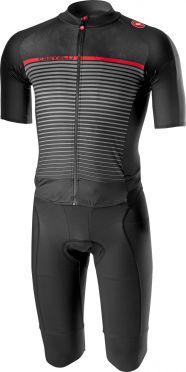 Castelli Classics thermosuit zwart/donker grijs heren