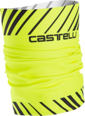 Castelli Arrivo 3 thermo head thingy geel fluo heren