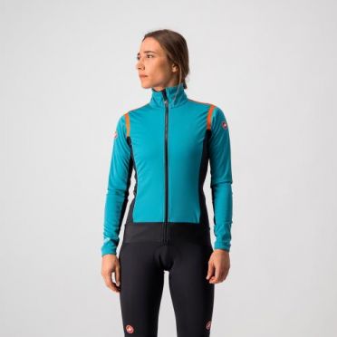 Castelli Alpha RoS 2 light fietsjack lichtblauw dames 