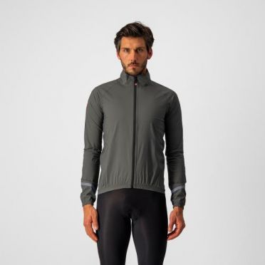 Castelli Emergency 2 regenjack groen heren