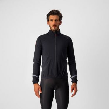 Castelli Emergency 2 regenjack zwart heren