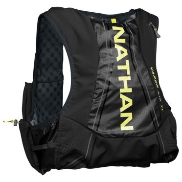 Nathan VaporAir2 drinkrugzak 7 liter zwart/geel heren