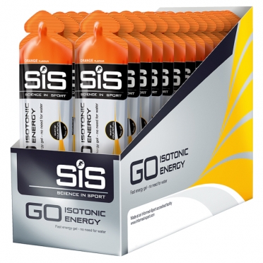 SIS GO Isotonic energiegel sinaasappel 30 stuks 