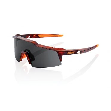 100% Speedcraft fietsbril havana met SL lens mat donker