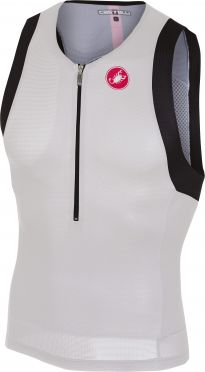 Castelli Free tri top wit heren 