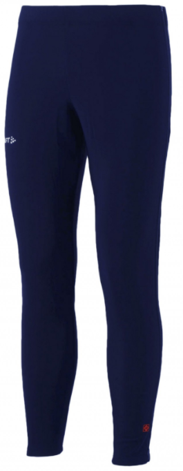 Craft Thermo Schaatsbroek met rits navy unisex 