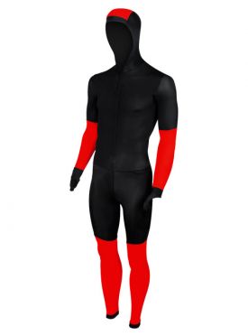 Craft Speed schaatspak CB zwart/rood unisex 