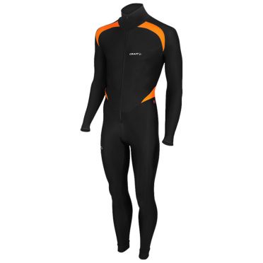 Craft Thermo Schaatspak CB zwart/oranje unisex 