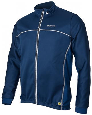 Craft Thermo Schaatsjack windstopper flatlock navy unisex 