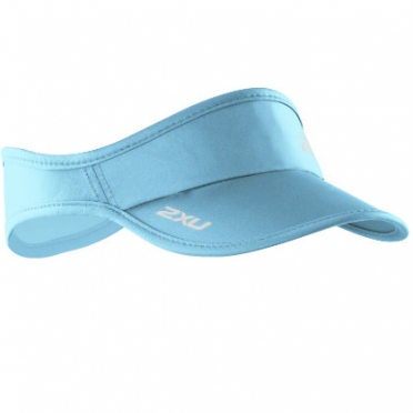 2XU Run Visor zonneklep 2014 UA1150f Light blue