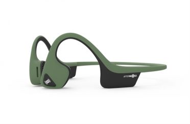 Aftershokz Trekz air forest green sport hoofdtelefoon