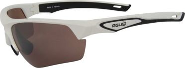 AGU Medina HD fietsbril wit