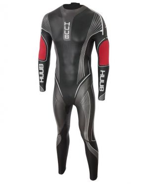 Huub Albacore 4:4 wetsuit zwart heren